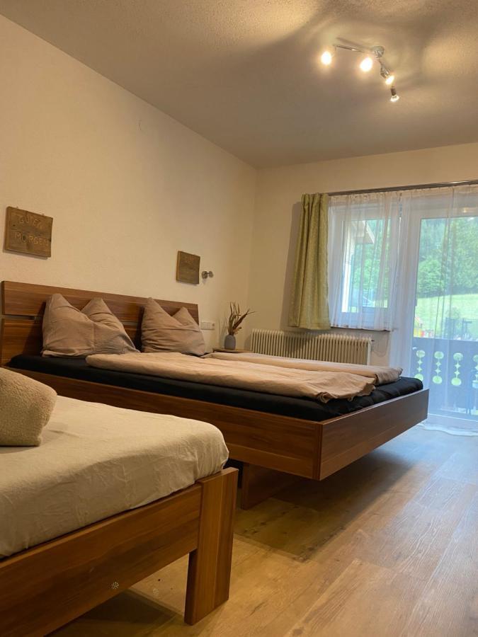 Ferienwohnung Wetterstein Lermoos Bagian luar foto